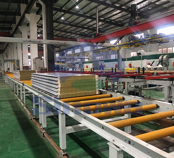 Mineral Wool Sandwich Panel Production Line,Sinowa