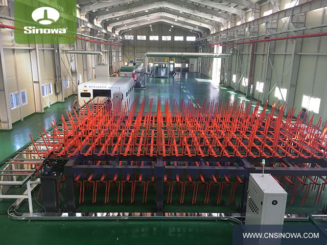 PU insulation board production line